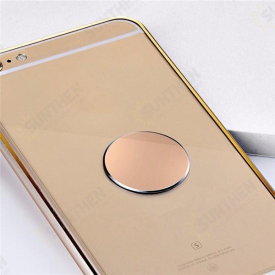 Universal Mount Metal Plate with Adhesive Circular Steel Sheet for Magnetic Mount Phone Holder