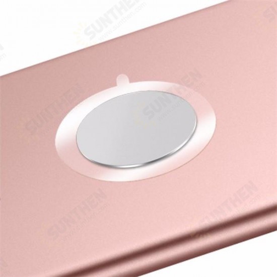 Universal Mount Metal Plate with Adhesive Circular Steel Sheet for Magnetic Mount Phone Holder