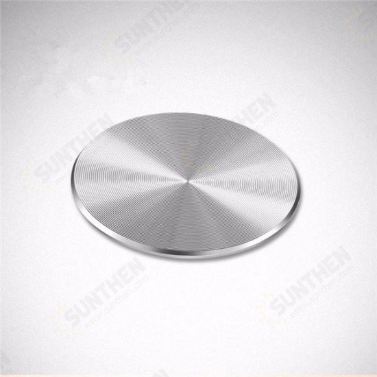 Universal Mount Metal Plate with Adhesive Circular Steel Sheet for Magnetic Mount Phone Holder