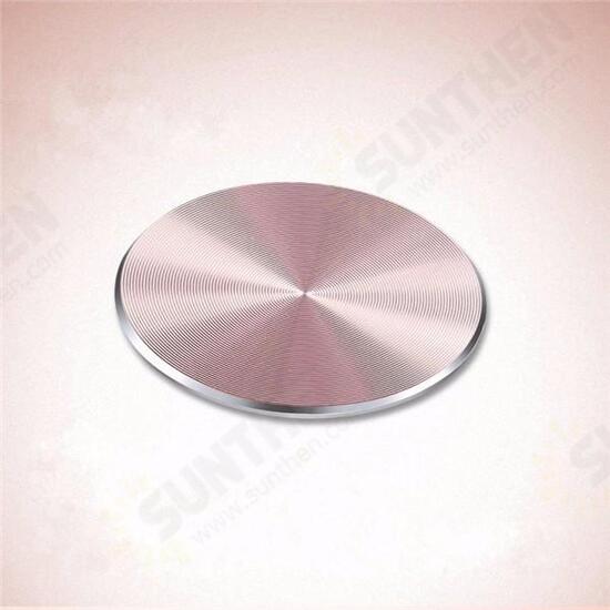 Universal Mount Metal Plate with Adhesive Circular Steel Sheet for Magnetic Mount Phone Holder