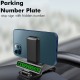 Universal Multifunctional 360° Rotation Car GPS Navigation Dashboard Sunvisor Mobile Phone Holder Bracket with Parking Number