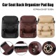 Universal Multifunctional PU Leather Car Seat Back Organizer Pad Bag Travel Storage Holder Organizer Bag with Tray 2 Types Universal Multifunctional PU Leather Car Seat Back Organizer Pad Bag Travel Storage Holder Organizer Bag with Tray 2 Types
