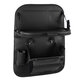 Universal Multifunctional PU Leather Car Seat Back Organizer Pad Bag Travel Storage Holder Organizer Bag with Tray 2 Types