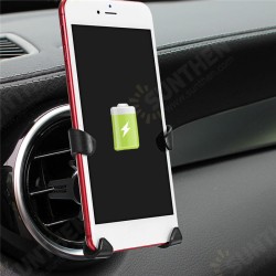 Universal Qi Wireless Charge 360 Degree Rotation Car Mount Phone Holder for Samsung Mobile Phone Universal Qi Wireless Charge 360 Degree Rotation Car Mount Phone Holder for Samsung Mobile Phone