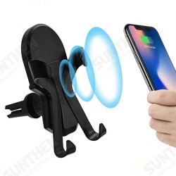 Universal Qi Wireless Charge 360 Degree Rotation Car Mount Phone Holder for Samsung Mobile Phone Universal Qi Wireless Charge 360 Degree Rotation Car Mount Phone Holder for Samsung Mobile Phone