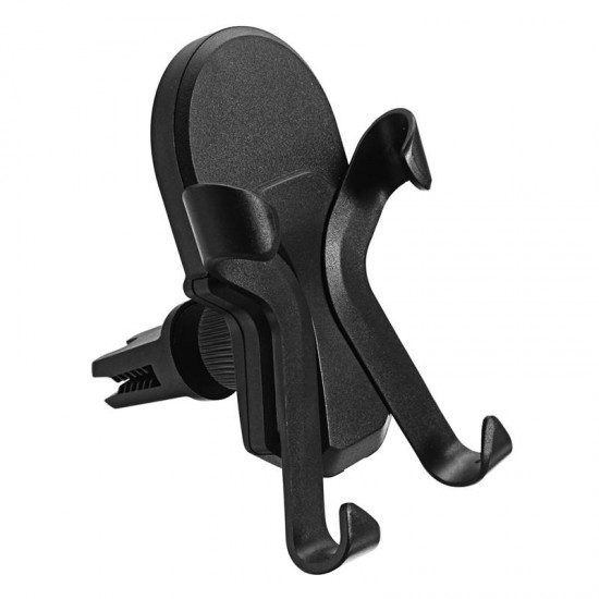 Universal Qi Wireless Charge 360 Degree Rotation Car Mount Phone Holder for Samsung Mobile Phone