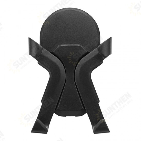 Universal Qi Wireless Charge 360 Degree Rotation Car Mount Phone Holder for Samsung Mobile Phone