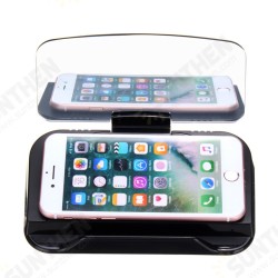 Universal Qi Wireless Charging Navigation Hud Display Car Dashboard Holder for Mobile Phone Universal Qi Wireless Charging Navigation Hud Display Car Dashboard Holder for Mobile Phone