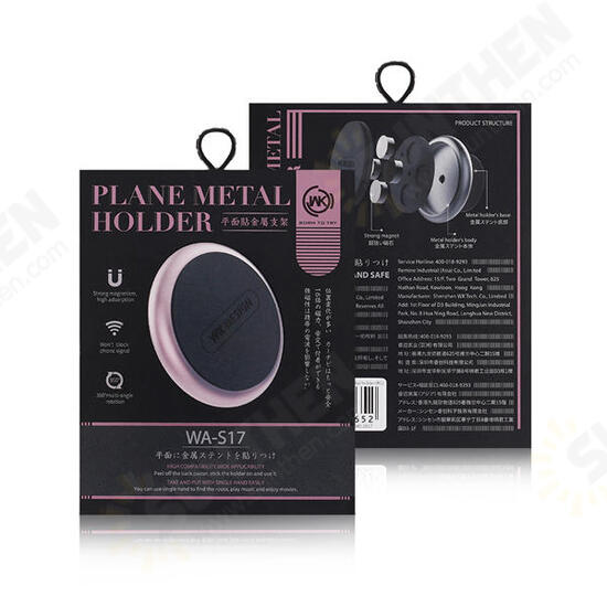 WK WA-S17 Universal Car Mount Wall Stand Magnetic Sticker Phone Holder WK WA-S17 Universal Car Mount Wall Stand Magnetic Sticker Phone Holder