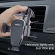 C105 360° Rotation Mechanical Auto-Lock Car Air Vent Mobile Phone Holder Stand Bracket for 4.7-7 inch Devices POCO F3 X3