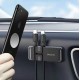 C113 Universal Cable Organizer Magnetic Sticky Mobile Phone Holder Zinc Alloy Car Dashboard Wall Phone Stand for Samsung Galaxy S21 POCO M3