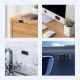 C113 Universal Cable Organizer Magnetic Sticky Mobile Phone Holder Zinc Alloy Car Dashboard Wall Phone Stand for Samsung Galaxy S21 POCO M3