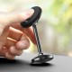 C93 Universal Mobile Phone Holder Magnetic Sticky Aluminium Alloy Phone Stand in Car for Samsung Galaxy S21 POCO M3
