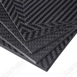 100x250x(0.5-5)mm Black Matte Twill Carbon Fiber Plate Sheet Board Weave Carbon Fiber Pannel Various Thickness 100x250x(0.5-5)mm Black Matte Twill Carbon Fiber Plate Sheet Board Weave Carbon Fiber Pannel Various Thickness