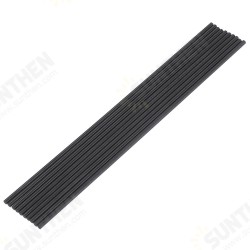 10Pcs/Set 200mm Round Carbon Fiber Rods Roll Bars Wrapped Matt Surface for RC Airplane DIY Tool 10Pcs/Set 200mm Round Carbon Fiber Rods Roll Bars Wrapped Matt Surface for RC Airplane DIY Tool