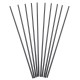 10Pcs/Set 200mm Round Carbon Fiber Rods Roll Bars Wrapped Matt Surface for RC Airplane DIY Tool