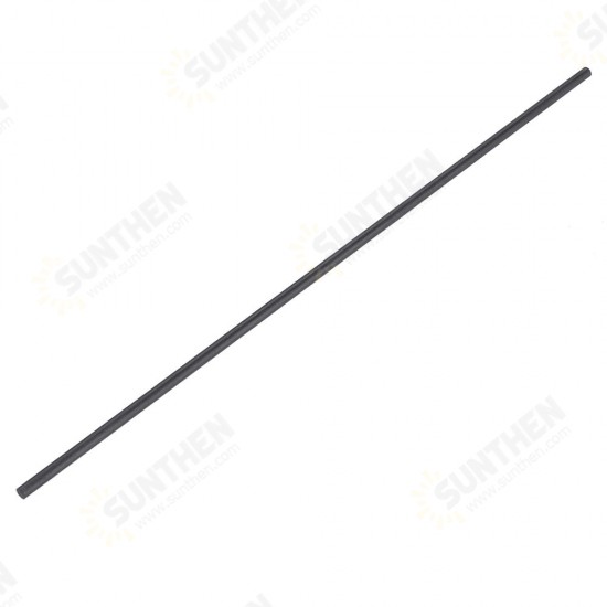 10Pcs/Set 200mm Round Carbon Fiber Rods Roll Bars Wrapped Matt Surface for RC Airplane DIY Tool