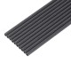 10Pcs/Set 200mm Round Carbon Fiber Tube Pure Carbon Hollow Pipe Roll Wrapped Matt Surface for RC Airplane DIY Tool