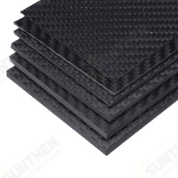 125x75x(0.5-5)mm Black Matte Twill Carbon Fiber Plate Sheet Board Weave Carbon Fiber Pannel Various Thickness 125x75x(0.5-5)mm Black Matte Twill Carbon Fiber Plate Sheet Board Weave Carbon Fiber Pannel Various Thickness