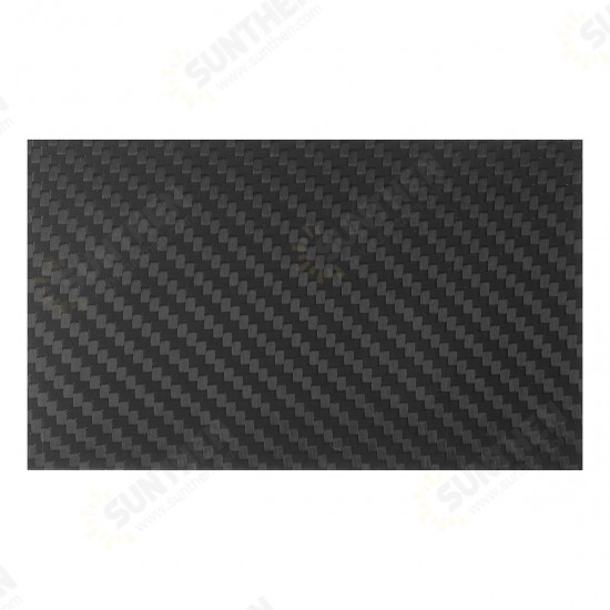 125x75x(0.5-5)mm Black Matte Twill Carbon Fiber Plate Sheet Board Weave Carbon Fiber Pannel Various Thickness