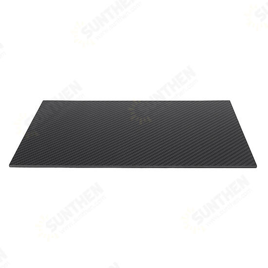 200X250mm 3K Carbon Fiber Board Carbon Fiber Plate Plain Weave Matte Panel Sheet 0.5-5mm Thickness