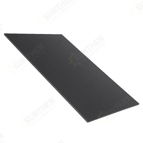 200X250mm 3K Carbon Fiber Board Carbon Fiber Plate Plain Weave Matte Panel Sheet 0.5-5mm Thickness