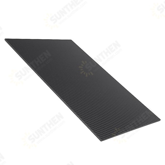 200X250mm 3K Carbon Fiber Board Carbon Fiber Plate Twill Weave Matte Panel Sheet 0.5-5mm Thickness