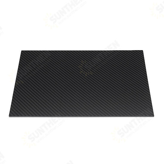 200X250mm 3K Carbon Fiber Board Carbon Fiber Plate Twill Weave Matte Panel Sheet 0.5-5mm Thickness