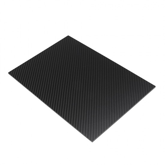 200X250mm 3K Carbon Fiber Board Carbon Fiber Plate Twill Weave Matte Panel Sheet 0.5-5mm Thickness