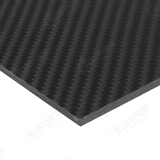 200X300mm 3K Carbon Fiber Board Carbon Fiber Plate Twill Weave Matte Panel Sheet 0.5-5mm Thickness