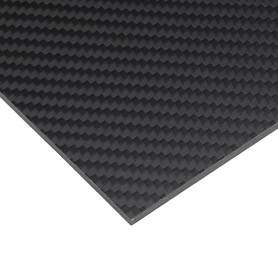 200X300mm 3K Carbon Fiber Board Carbon Fiber Plate Twill Weave Matte Panel Sheet 0.5-5mm Thickness