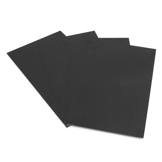 200x250mm 0.5-5mm Black Fiberglass Sheet Glass Fiber Sheet Epoxy Glass FR4 Glass Fiber Plate for DIY Craft
