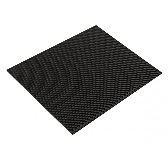 200x250x(0.5-2)mm Plain Weave 3K Carbon Fiber Plate Panel Sheet Twill Matt Surface Board