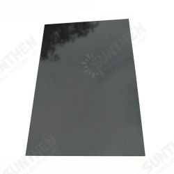 200x300x(0.5-5)mm 3K Black Plain Weave Carbon Fiber Plate Sheet Glossy Carbon Fiber Board Panel High Composite RC Material 200x300x(0.5-5)mm 3K Black Plain Weave Carbon Fiber Plate Sheet Glossy Carbon Fiber Board Panel High Composite RC Material