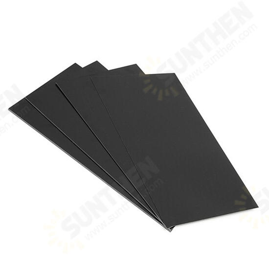 250x420mm 0.5-5mm Black Fiberglass Sheet Glass Fiber Sheet Epoxy Glass FR4 Glass Fiber Plate for DIY Craft