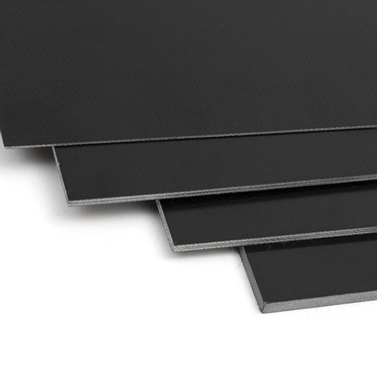 250x420mm 0.5-5mm Black Fiberglass Sheet Glass Fiber Sheet Epoxy Glass FR4 Glass Fiber Plate for DIY Craft