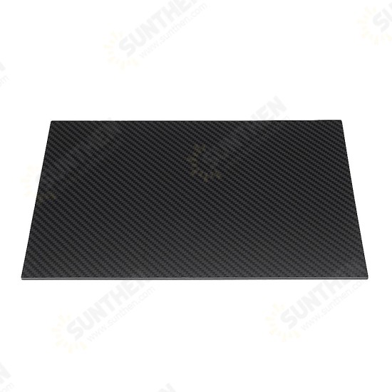 300X500mm 3K Carbon Fiber Board Carbon Fiber Plate Plain Weave Matte Panel Sheet 0.5-5mm Thickness