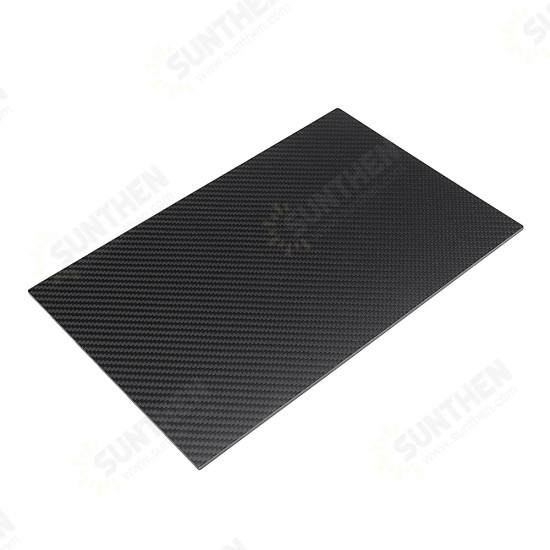 300X500mm 3K Carbon Fiber Board Carbon Fiber Plate Twill Weave Matte Panel Sheet 0.5-5mm Thickness