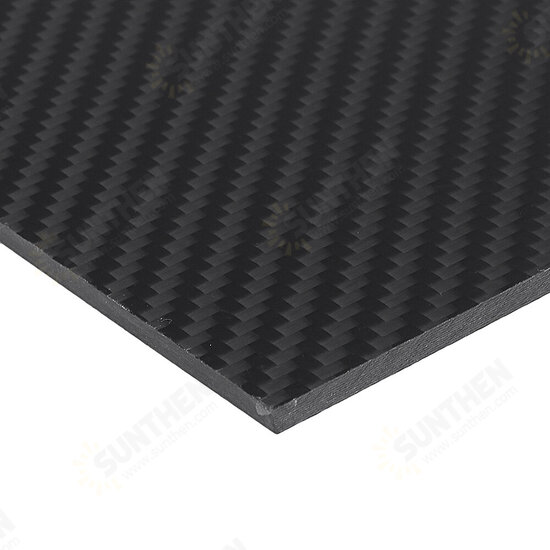 300X500mm 3K Carbon Fiber Board Carbon Fiber Plate Twill Weave Matte Panel Sheet 0.5-5mm Thickness