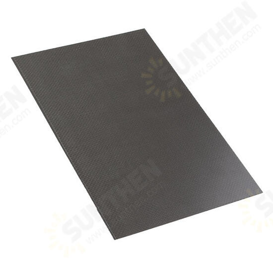 CF203005 3K 200x300x0.5mm Plain Weave Carbon Fiber Plate Panel Sheet