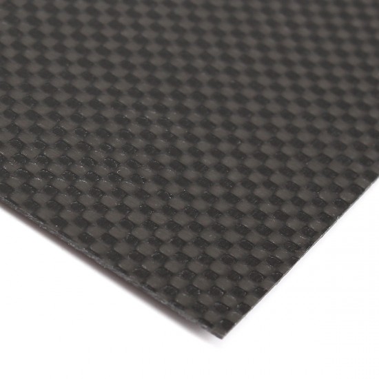 CF203005 3K 200x300x0.5mm Plain Weave Carbon Fiber Plate Panel Sheet