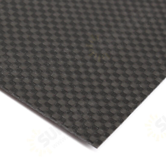 CF203005 3K 200x300x0.5mm Plain Weave Carbon Fiber Plate Panel Sheet