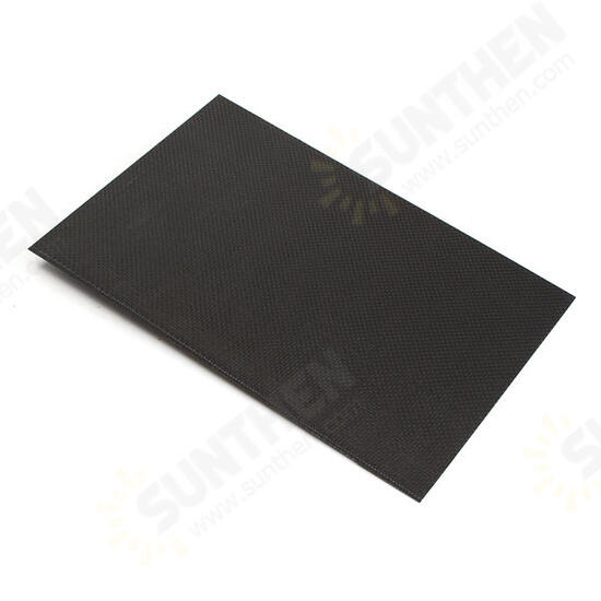 CF203005 3K 200x300x0.5mm Plain Weave Carbon Fiber Plate Panel Sheet