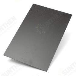 CF20301 3K 200x300x1mm Plain Weave Carbon Fiber Plate Panel Sheet Aircraft Model Building CF20301 3K 200x300x1mm Plain Weave Carbon Fiber Plate Panel Sheet Aircraft Model Building