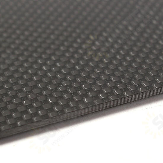 CF20302 3K 200x300x2mm Plain Weave Carbon Fiber Plate Panel Sheet