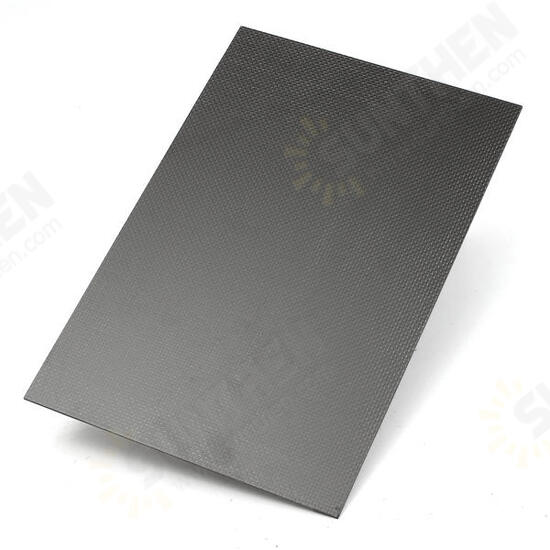 CF203045 3K 200x300x4.5mm Plain Weave Carbon Fiber Plate Panel Sheet Aircraft Model Building