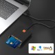 Rcoketek CR301 USB2.0 CAC Smart Card Reader ID Bank Card SIM Phone Card Multiple functions Tax Return Card Reader