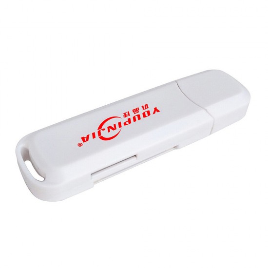 C202 2 in 1 USB2.0 Card Reader SD TF Card Multifunctional Memory Card Reader Adapter for Computer Mobile Phone