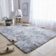 160X200CM Multi-color Tie Dyeing Plush Carpets Anti-slip Faux Fur Floor Mats Water Absorption Area Rug