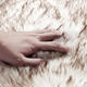 190*70CM Rectangle Sheepskin Rug Artificial Wool Soft for Chair Sofa Bedroom Floor Carpet